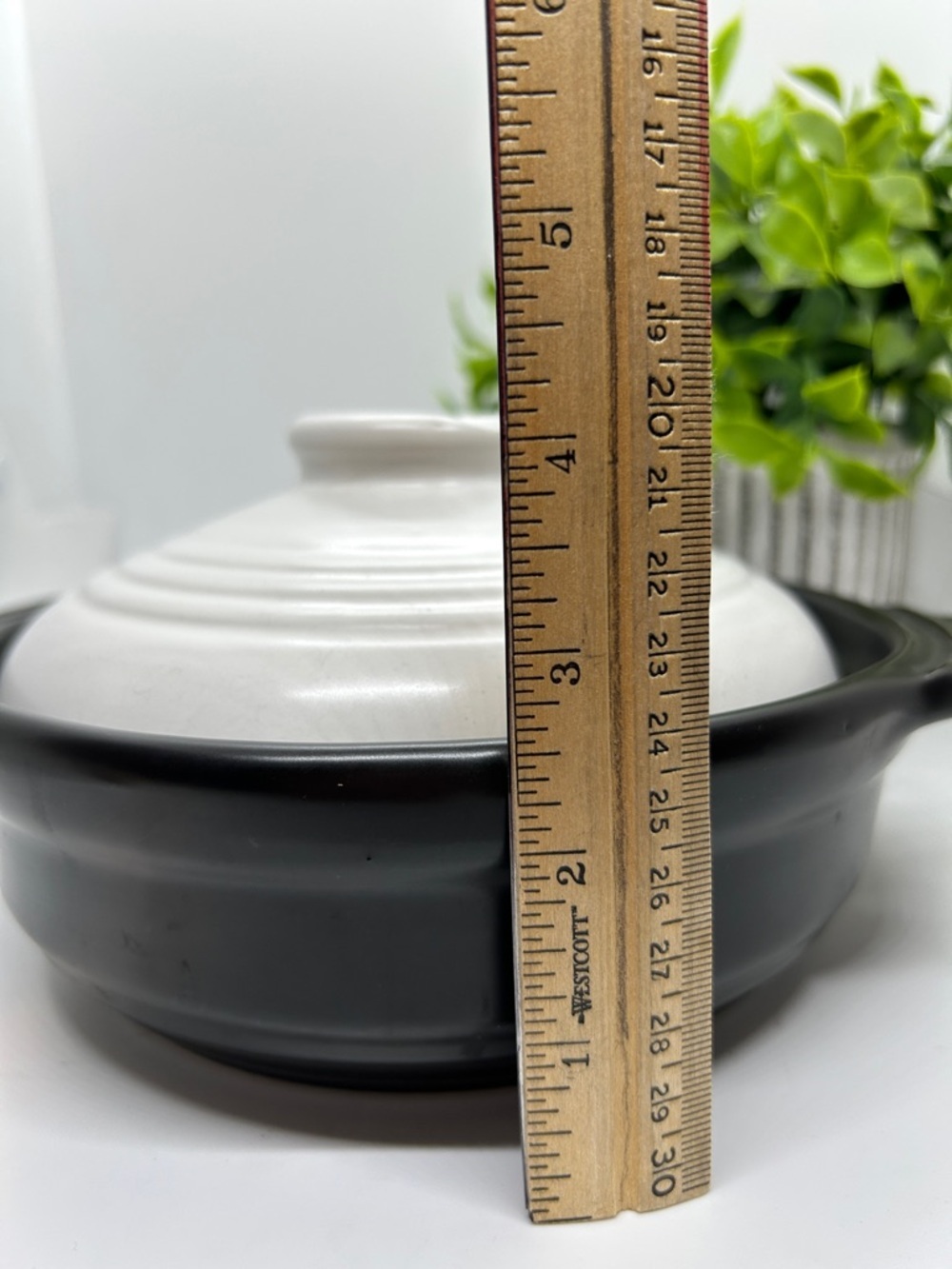 Donabe Japanese Clay Rice Cooker Earthen Pot White Black Daiso Japan - Picture 13 of 13